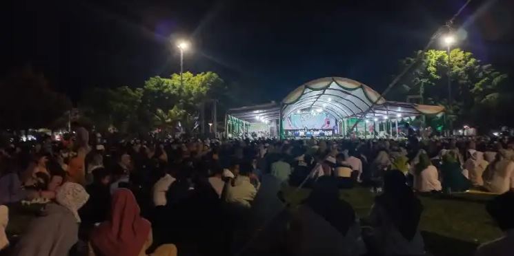 Harlah 1 Abad NU di Alun-alun Pati