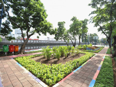 Jalan Cipeucang Koja Ditata Jadi Kawasan Unggulan. (Foto: Tiyo Surya Sakti - Beritajakarta.id)