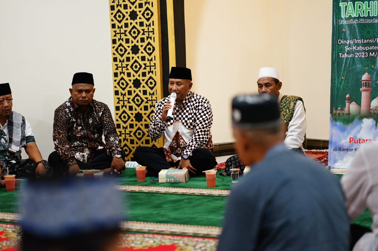 Pj Bupati saat mengikuti tarling