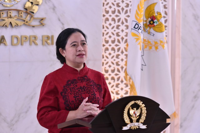 Ketua DPR RI Puan Maharani. Foto: Kresno/nr
