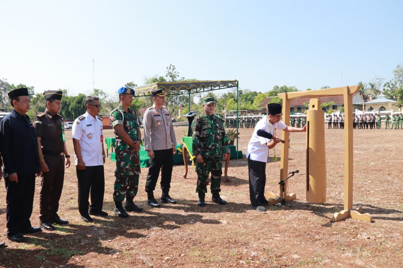 Buka TMMD Sengkuyung III, Wakil Bupati Sragen Tekankan Pentingnya Peran Seluruh Elemen Masyarakat