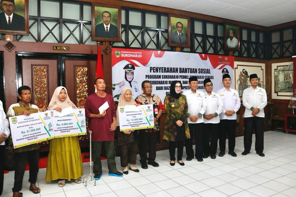 76 Warga Kurang Mampu di Sukoharjo Terima Bantua Baznas