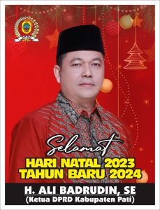 Ketua DPRD Kabupaten Pati Ucapkan Selamat Natal & tahun Baru
