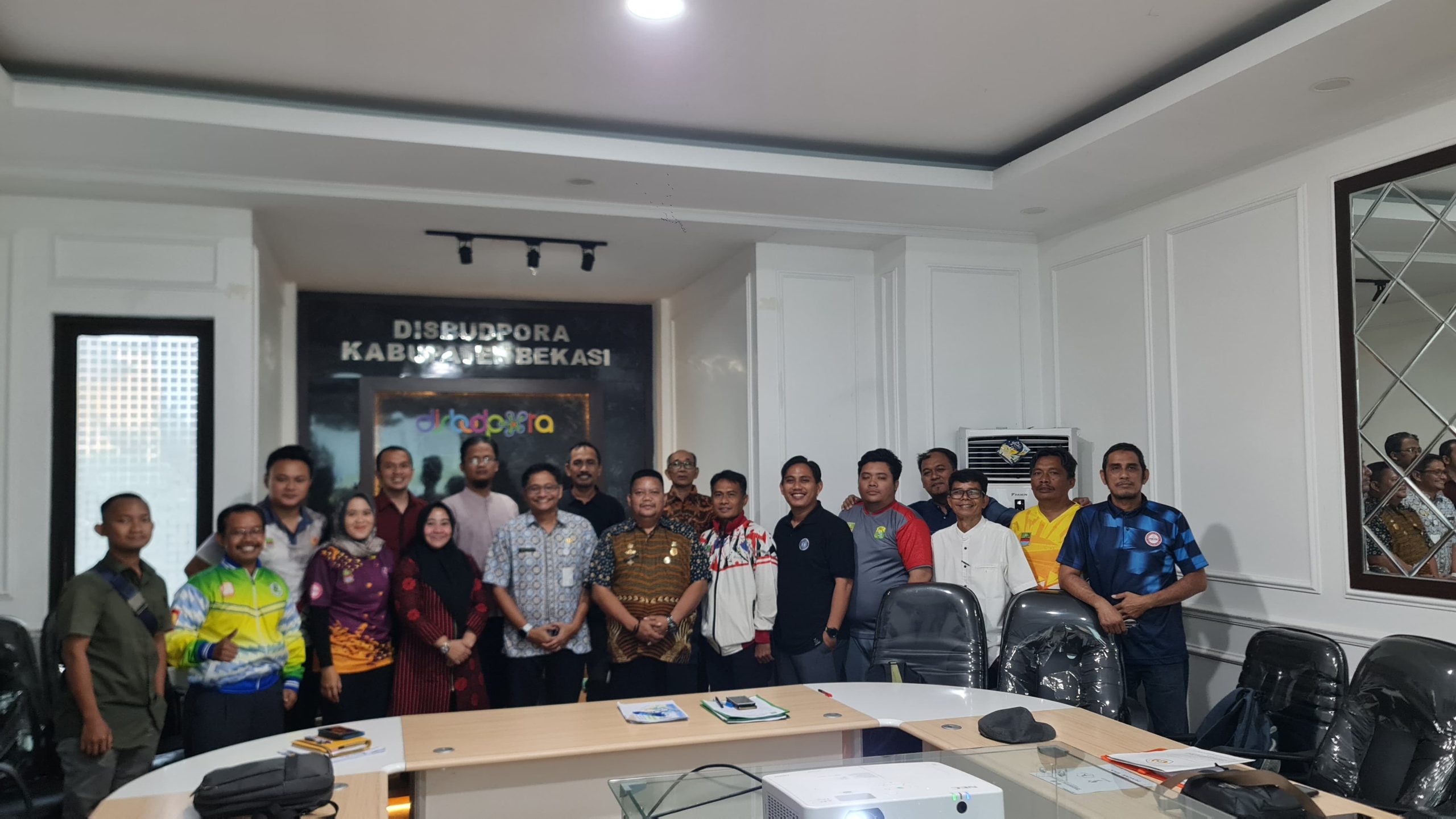 Dinas Kebudayaan, Pemuda dan Olahraga pastikan kesiapan kontingen menghadapi Pekan Olahraga Pelajar Wilayah Daerah (Popwilda) Jawa Barat Tahun 2024. Foto Dani Ibrahim