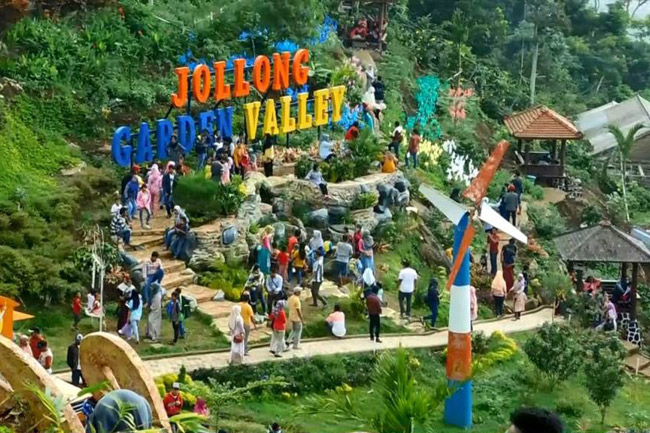 Joolong Garden Valley salah satu tempat wisata di Pati