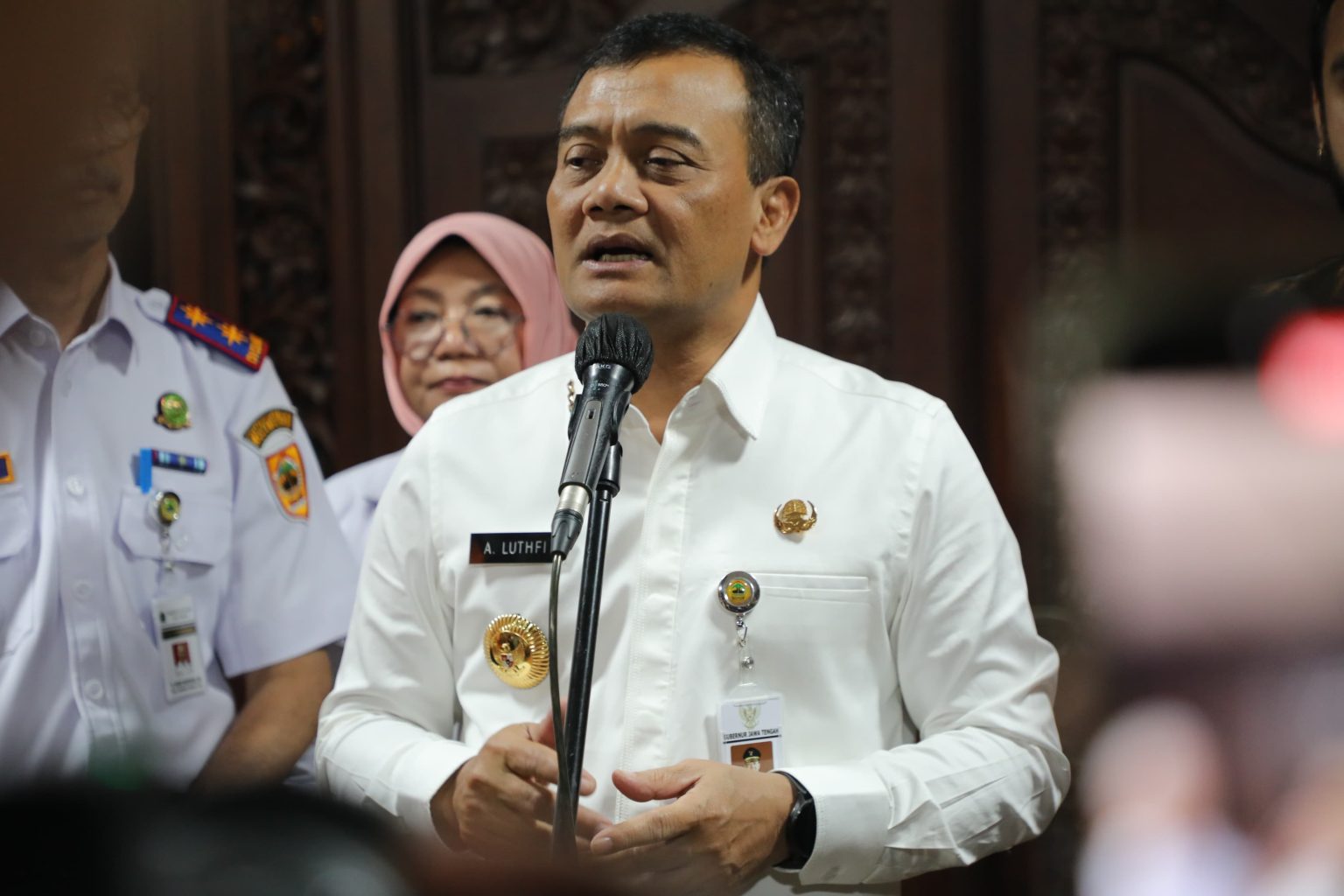Gubernur Jawa Tengah Ahmad Luthfi,