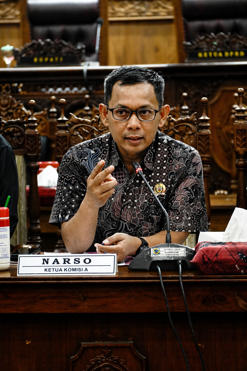 Ketua Komisi A DPRD Kabupaten Pati, Narso.