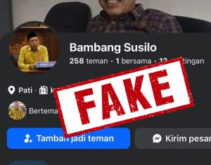 DPRD Pati Bambang Susilo Klarifikasi Akun Facebook Palsu, Warga Diminta Waspada
