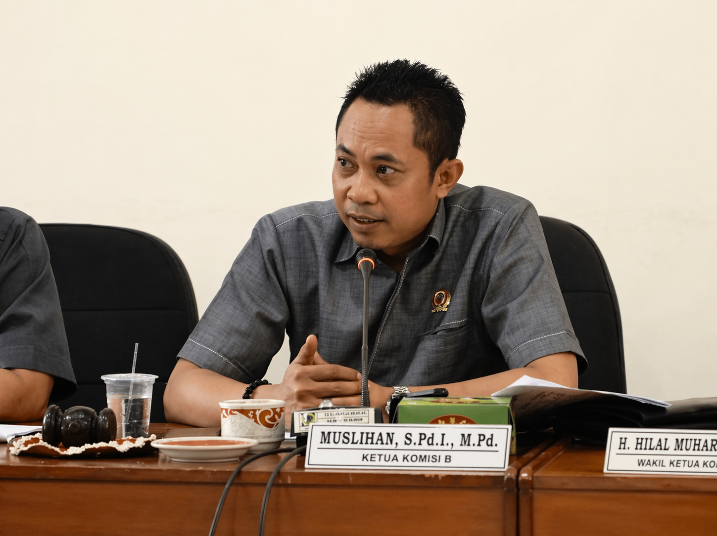 Ketua Komisi B DPRD Kabupaten Pati dari Fraksi PPP, Muslihan