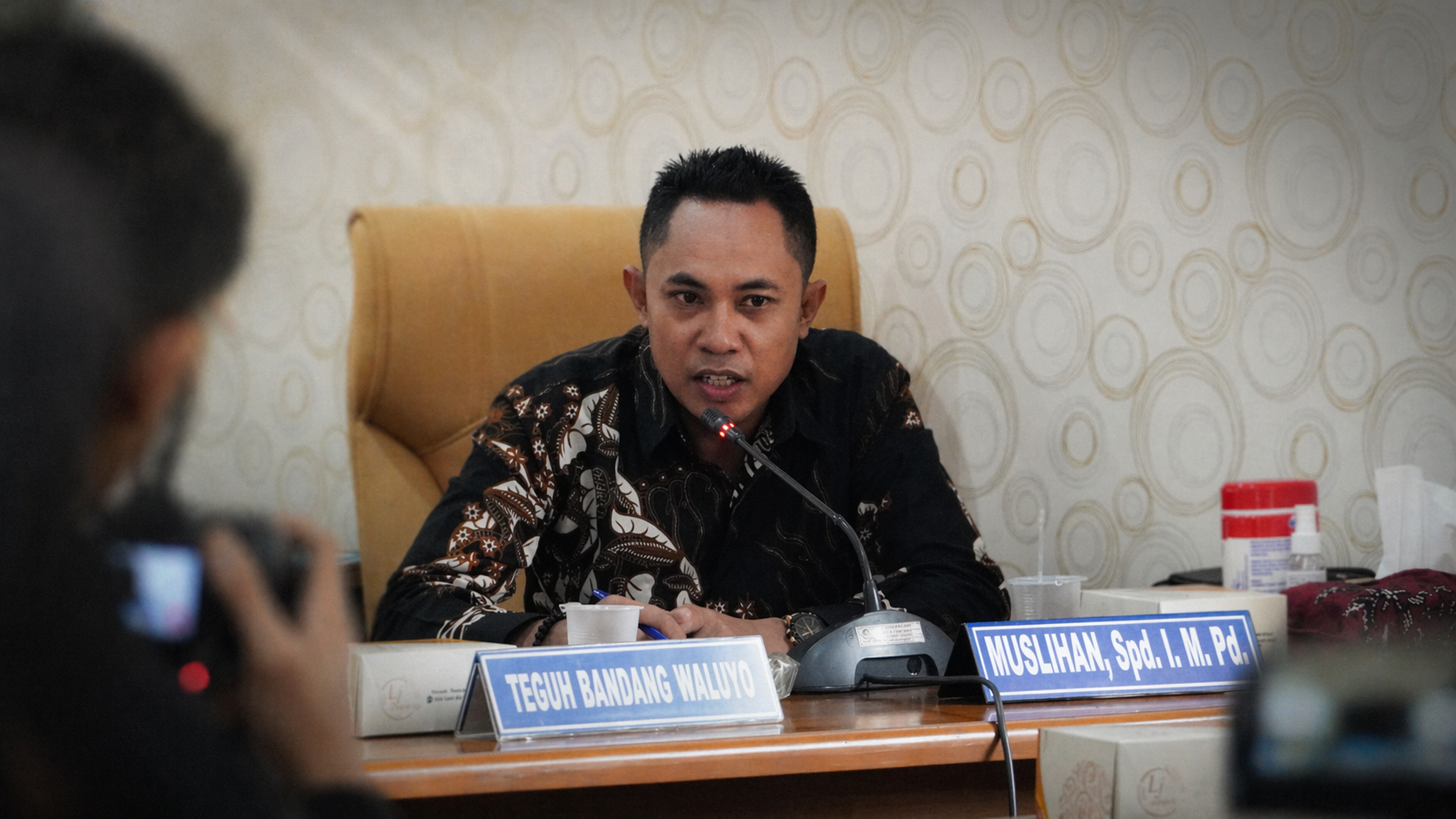 Ketua Komisi B DPRD Kabupaten Pati, Muslihan