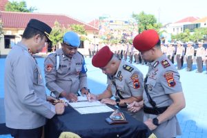 Sertijab AKP Andika Oktawan Saputra, S.T.K., S.I.K., M.H. Resmi Menjabat Kasat Reskrim Polres Jepara