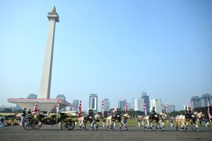 Dari Monas Menuju Istana Merdeka, Kirab Bendera Pusaka Buka Peringatan HUT ke-81 Kemerdekaan RI