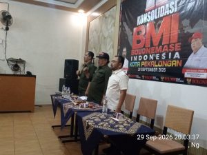 Konsolidasi BMI Kota Pekalongan Menjadi Motivasi Para Pemuda Untuk Berwirausaha 