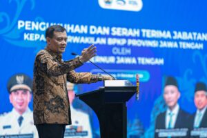 Pengukuhan Kepala BPKP Jateng, Gubernur Luthfi Harap Pengawasan Anggaran dan Pembangunan Kian Ketat