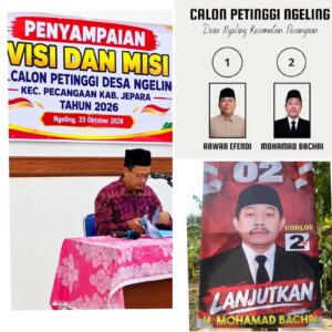 Sempat Terjadi Keributan saat Penyampaian Visi dan Misi Calon Petinggi Desa Ngeling